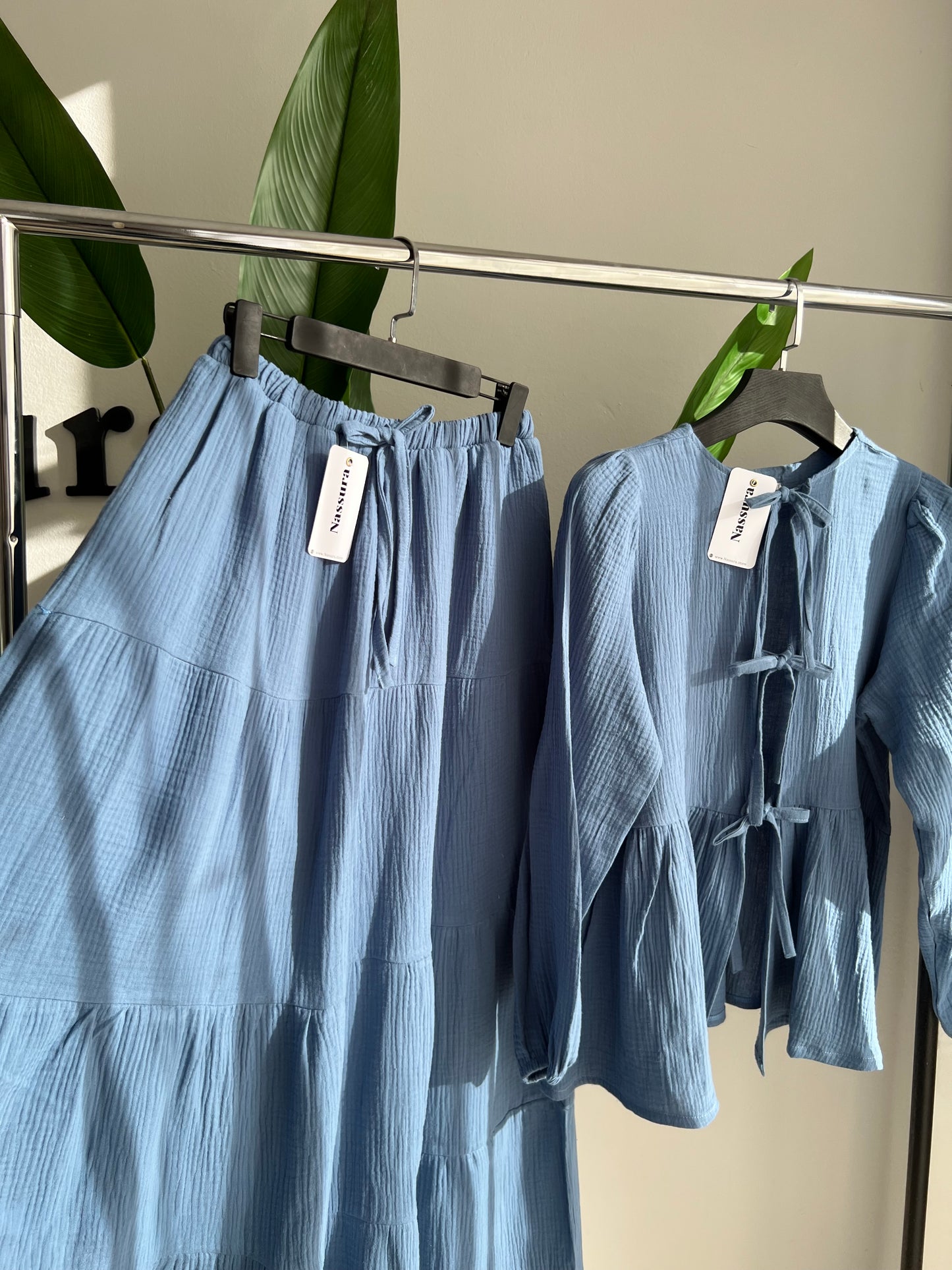 ENSEMBLE "SARABE" EN COUTON GAZE