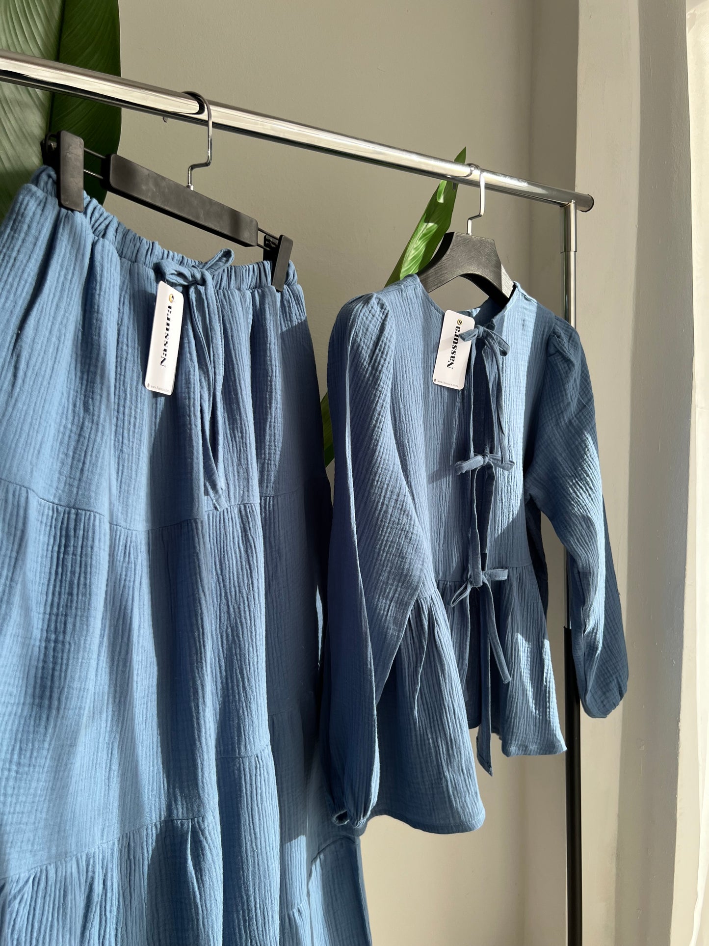 ENSEMBLE "SARABE" EN COUTON GAZE