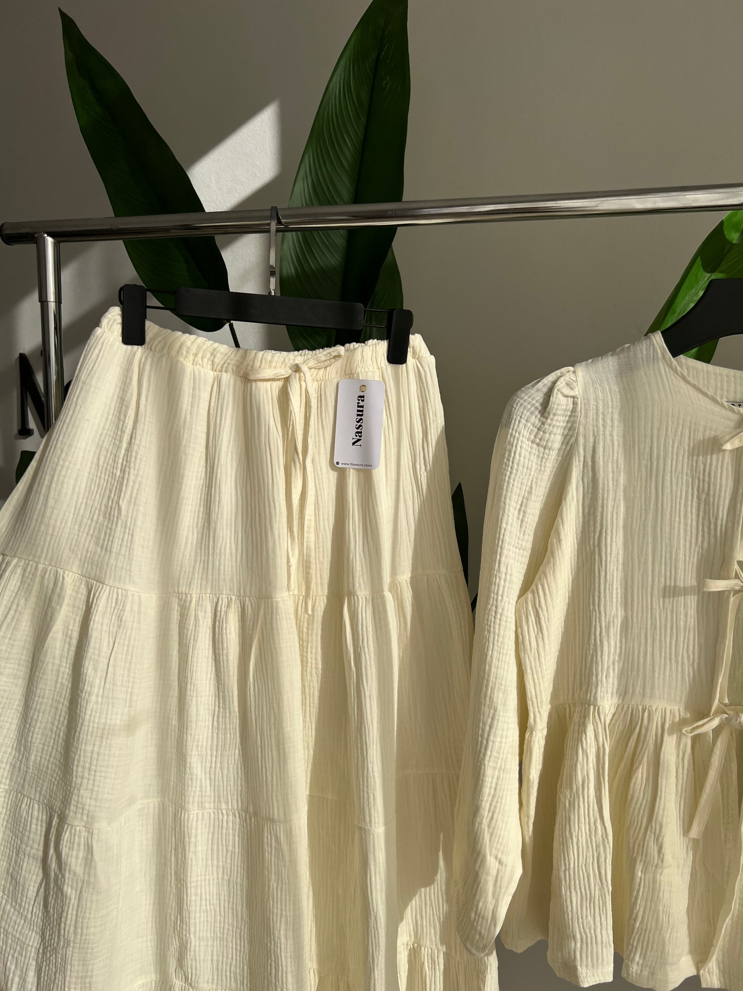 ENSEMBLE "SARABE" EN COUTON GAZE