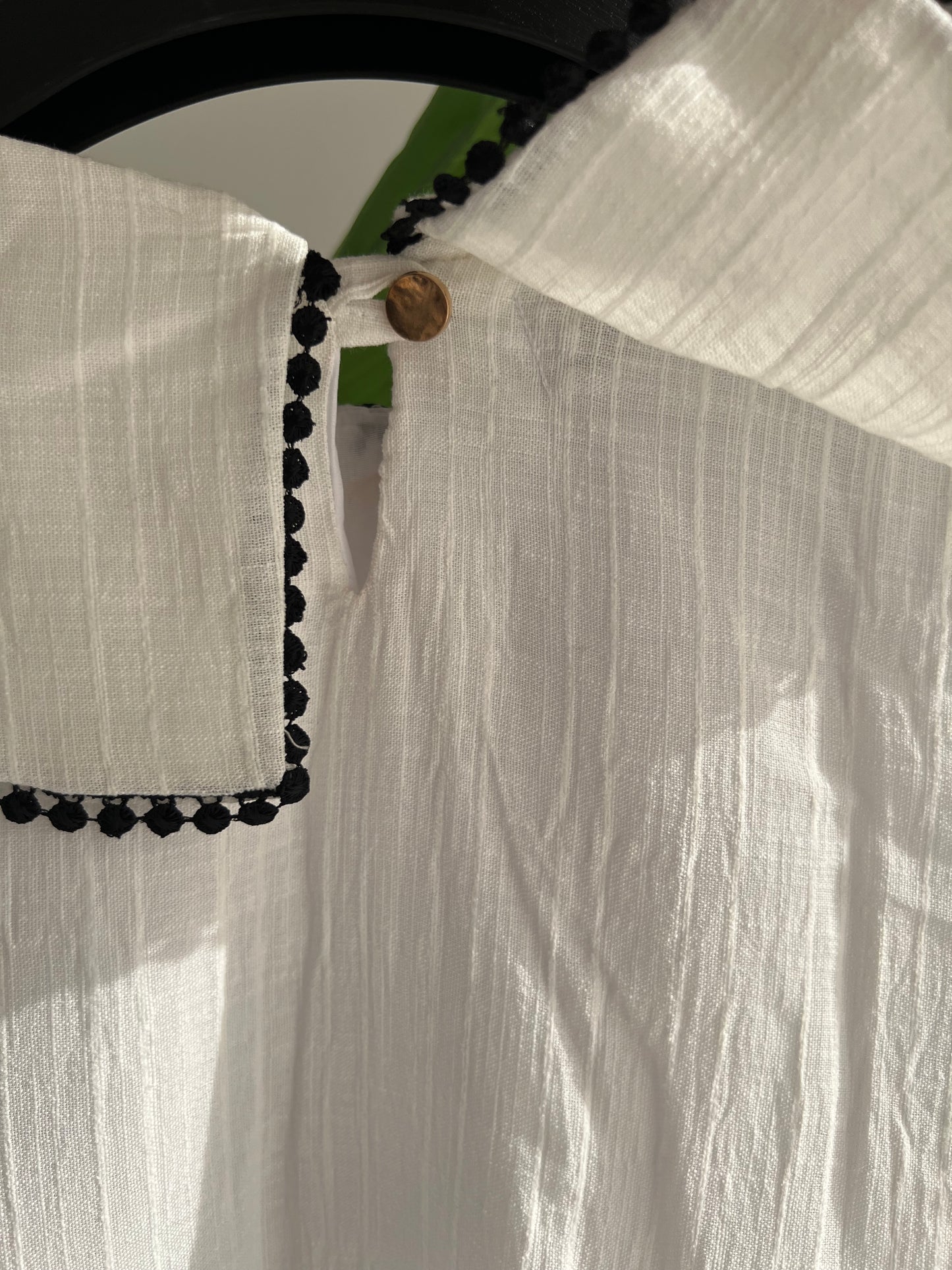 ensemble jupe et haut en lin