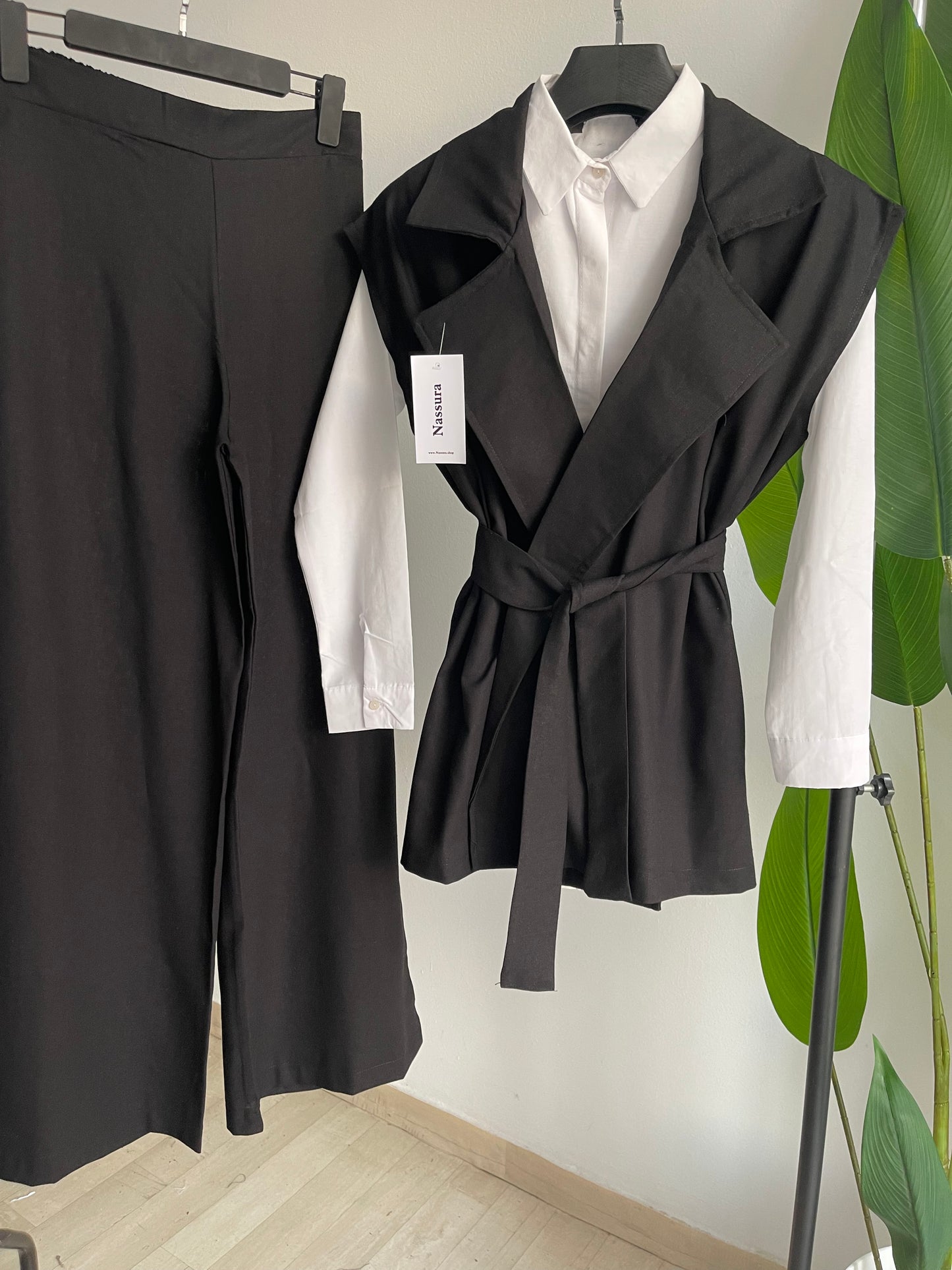 COSTUME DECONTRACTE EN LIN