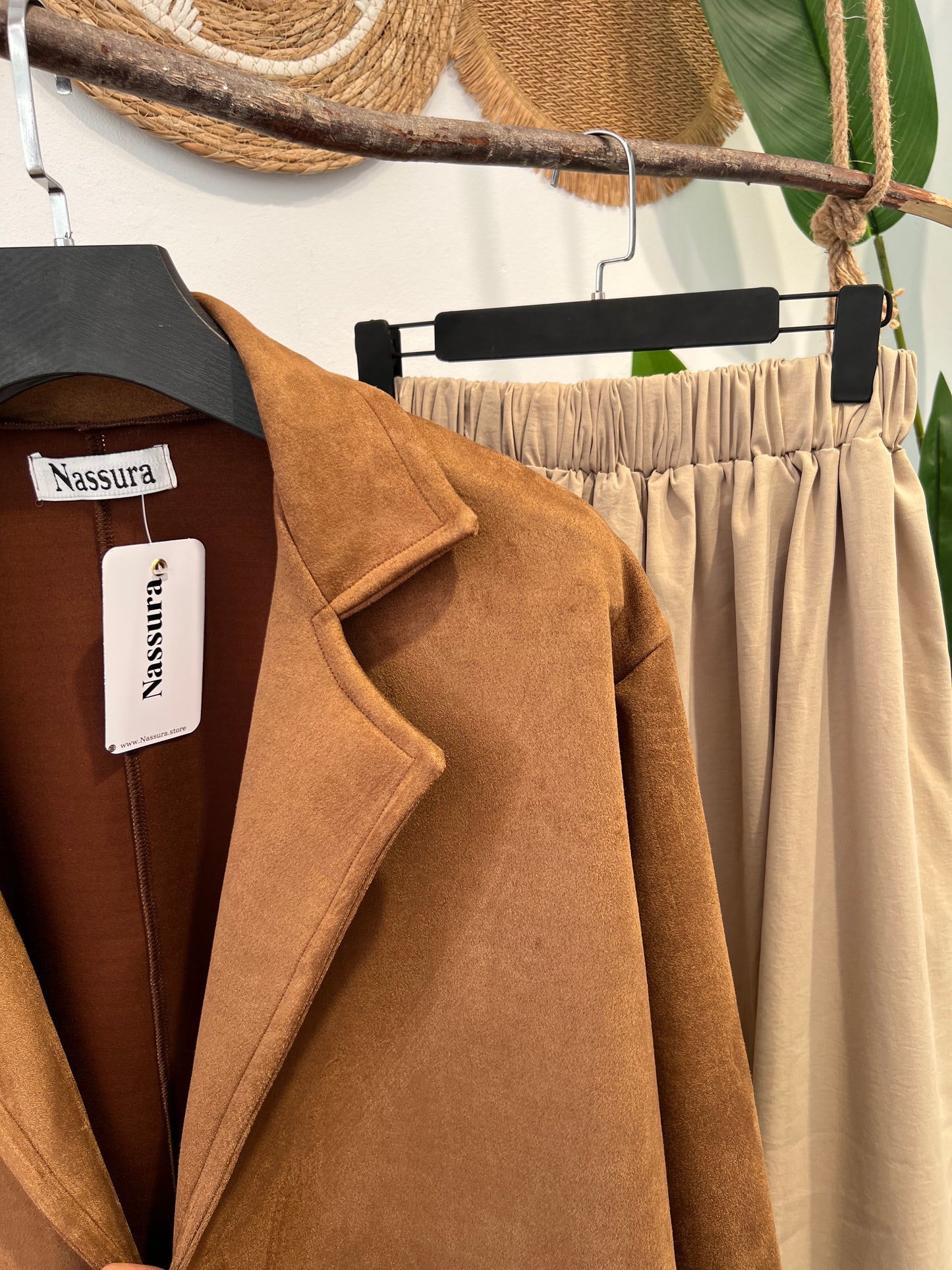 BLAZER PEAU DE CHAMEAU