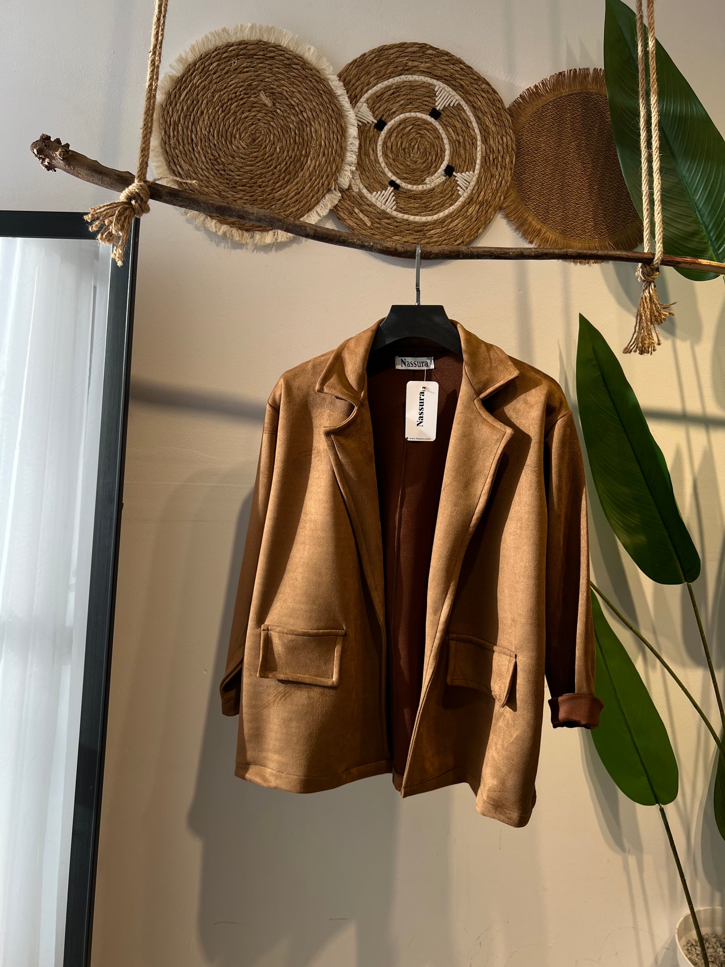BLAZER PEAU DE CHAMEAU