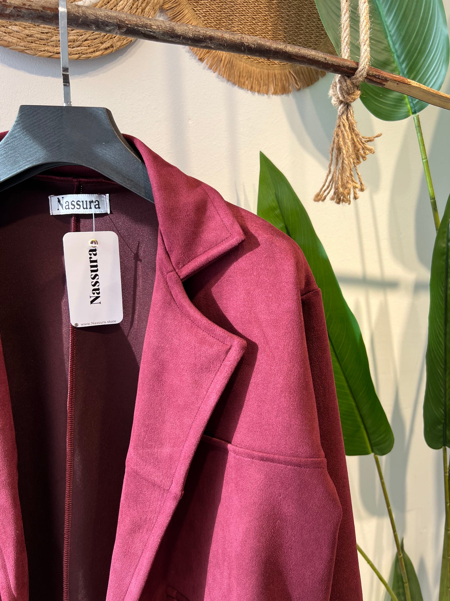 BLAZER PEAU DE CHAMEAU
