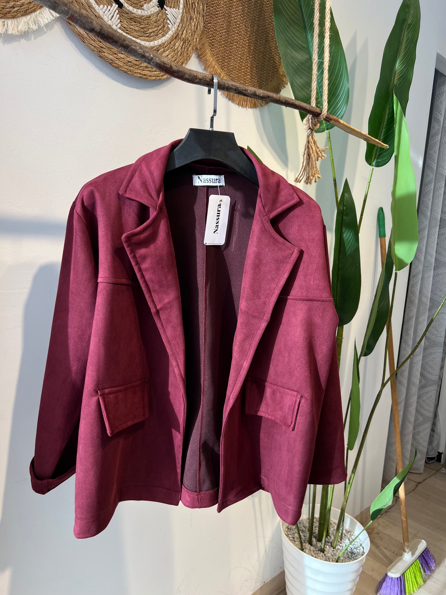 BLAZER PEAU DE CHAMEAU