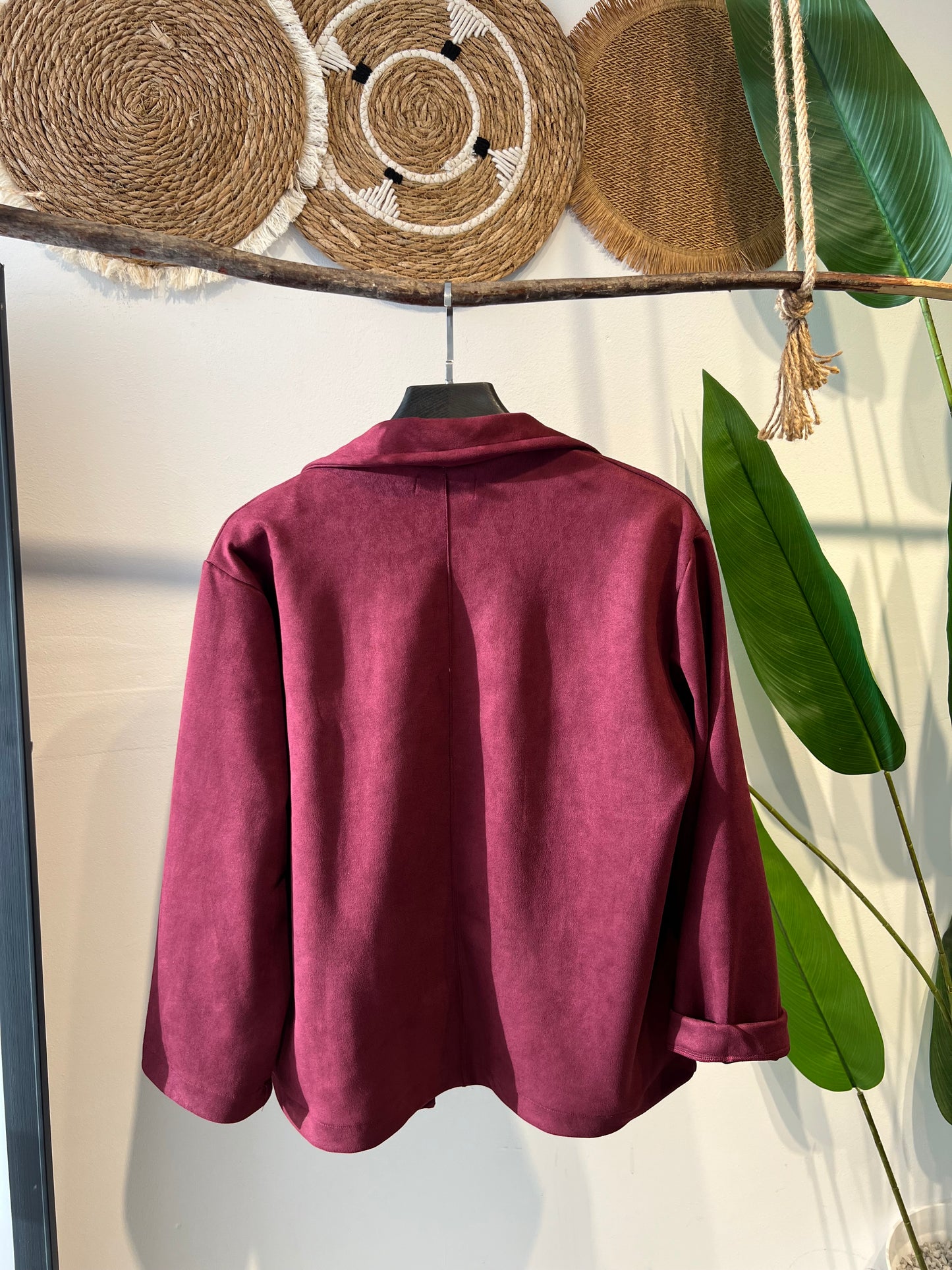BLAZER PEAU DE CHAMEAU