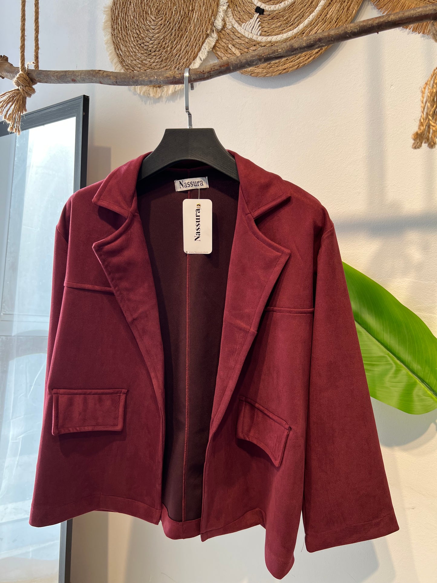 BLAZER PEAU DE CHAMEAU