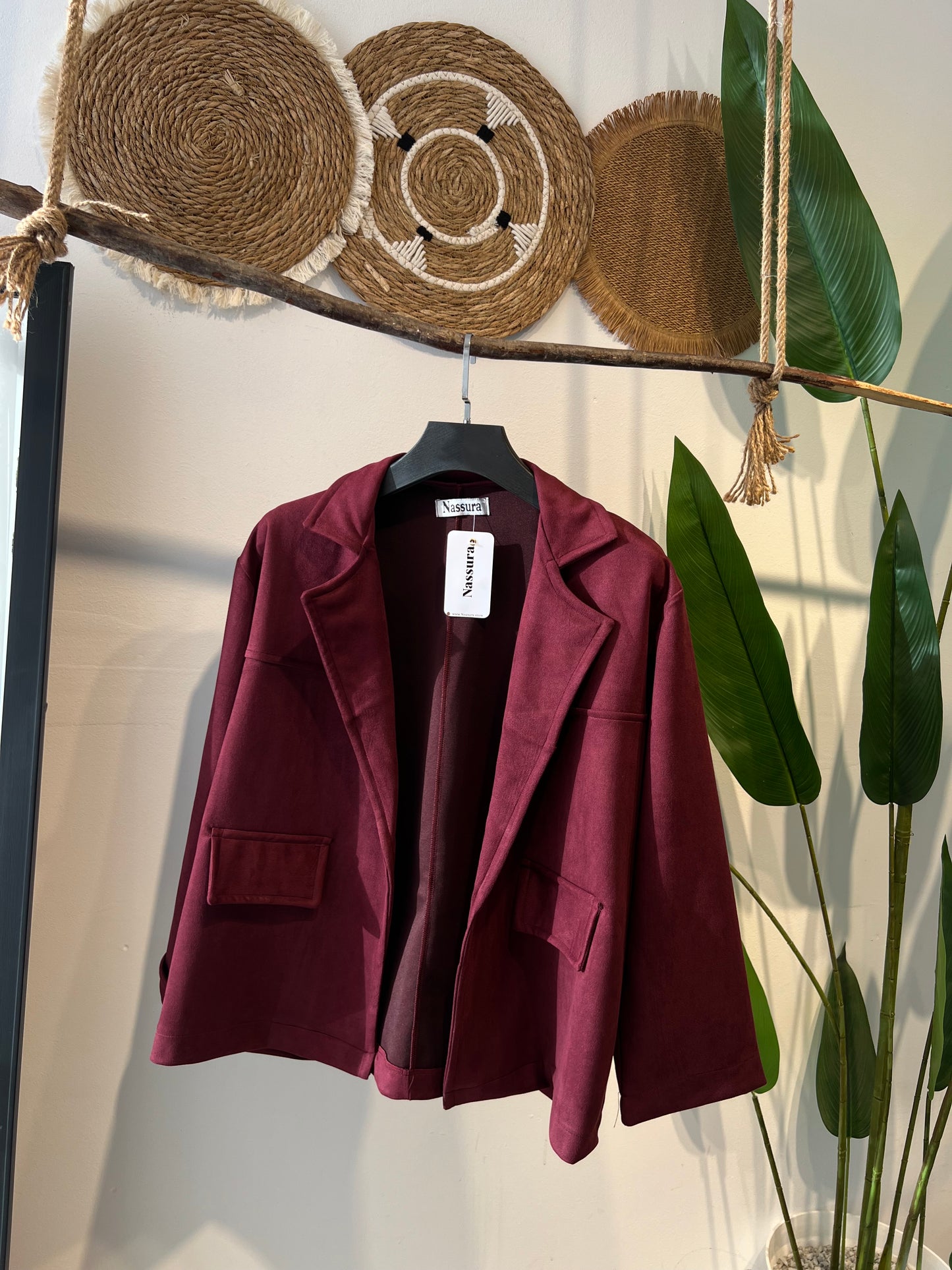 BLAZER PEAU DE CHAMEAU
