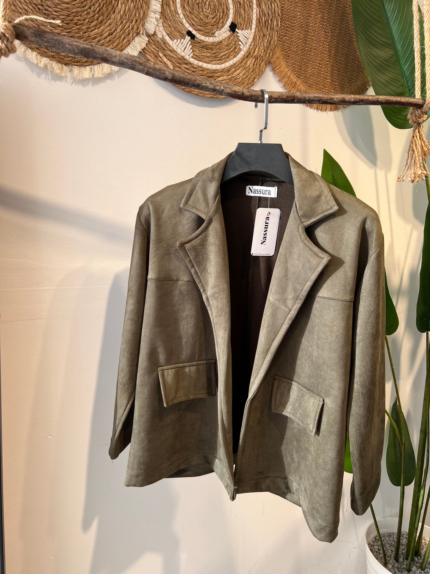 BLAZER PEAU DE CHAMEAU