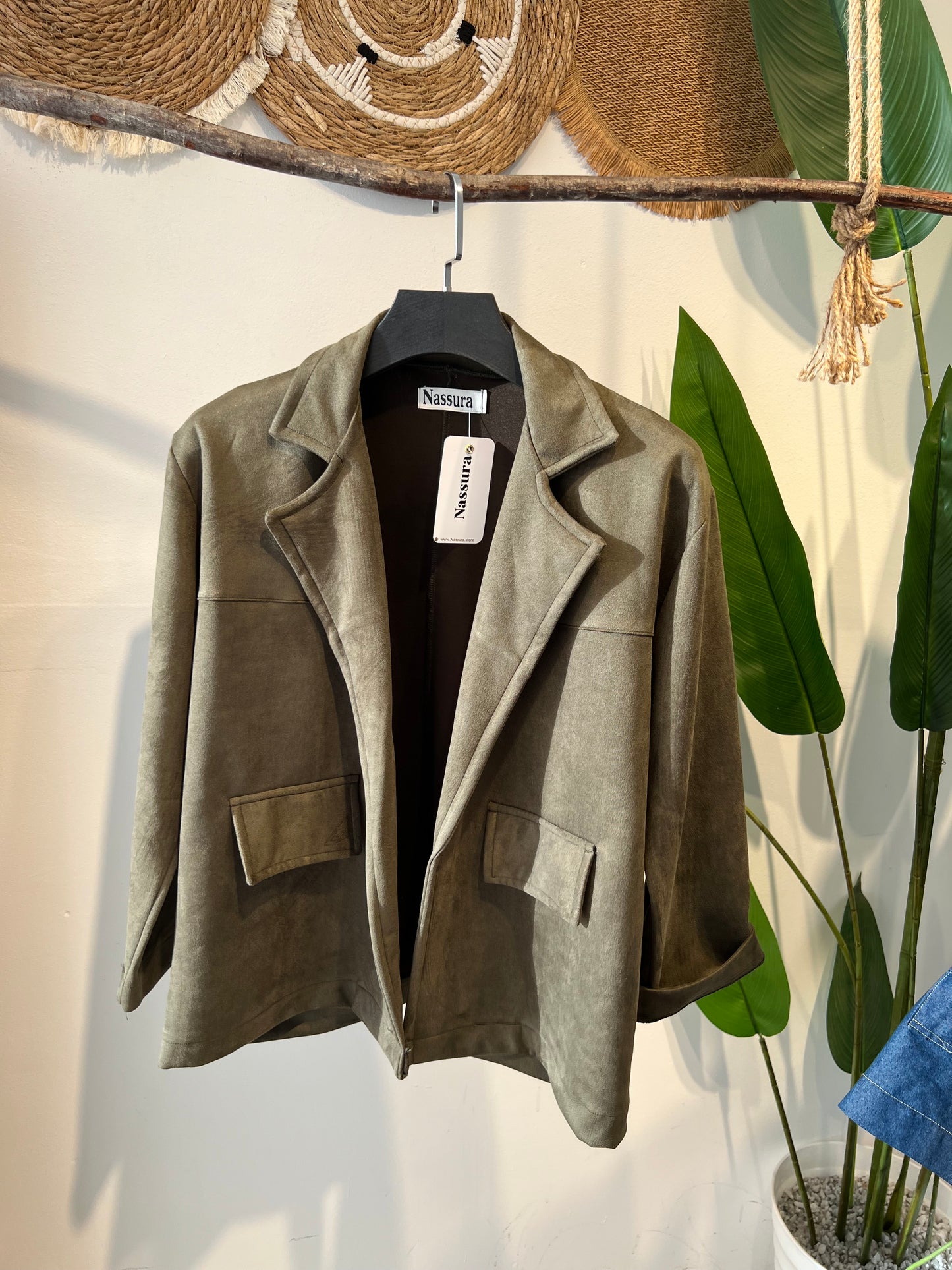 BLAZER PEAU DE CHAMEAU
