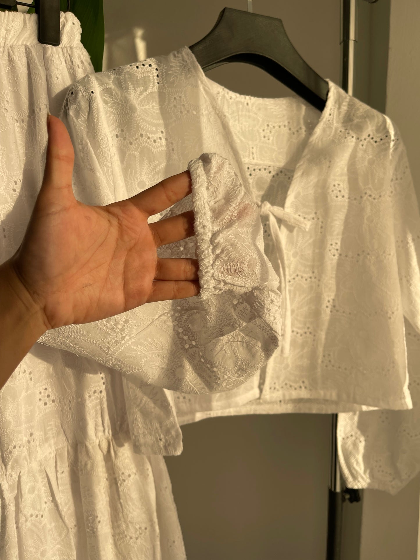 ensemble spring broderie anglais