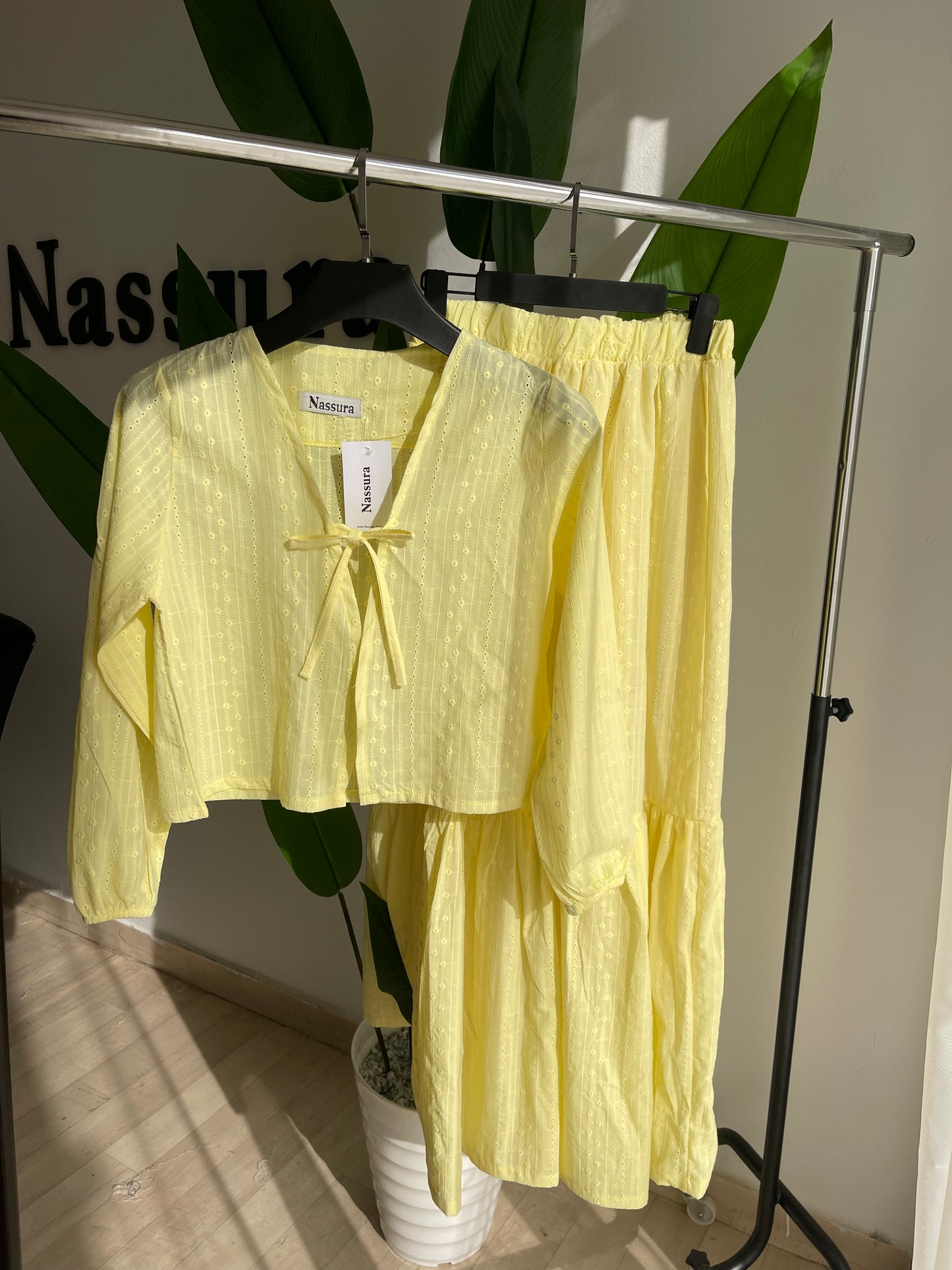 ensemble ice Cream en broderie anglaise couton