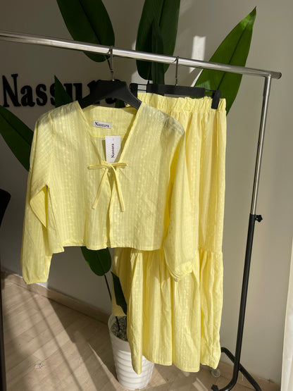 ensemble ice Cream en broderie anglaise couton