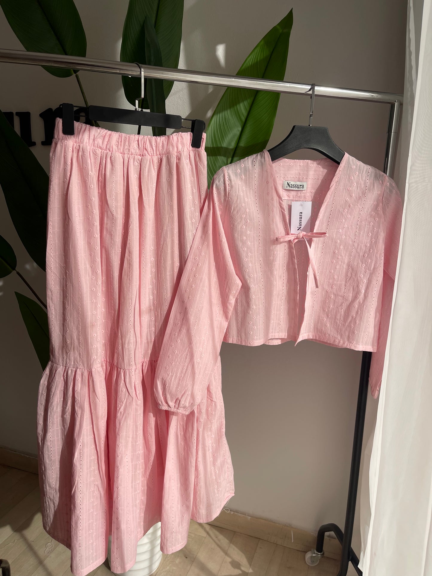 ensemble ice Cream en broderie anglaise couton