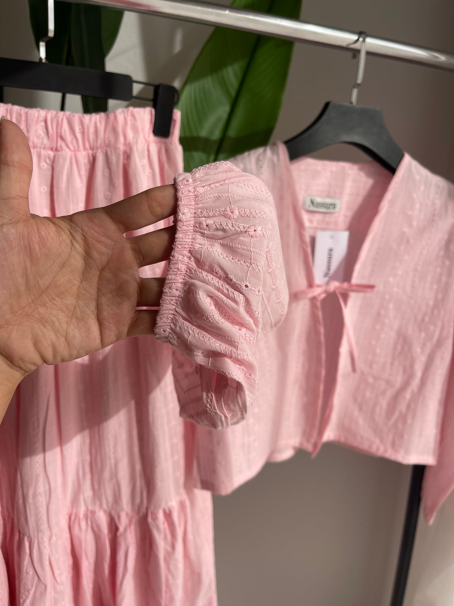 ensemble ice Cream en broderie anglaise couton