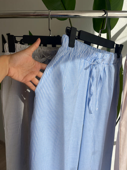 PANTALON A RAYURE COUTON