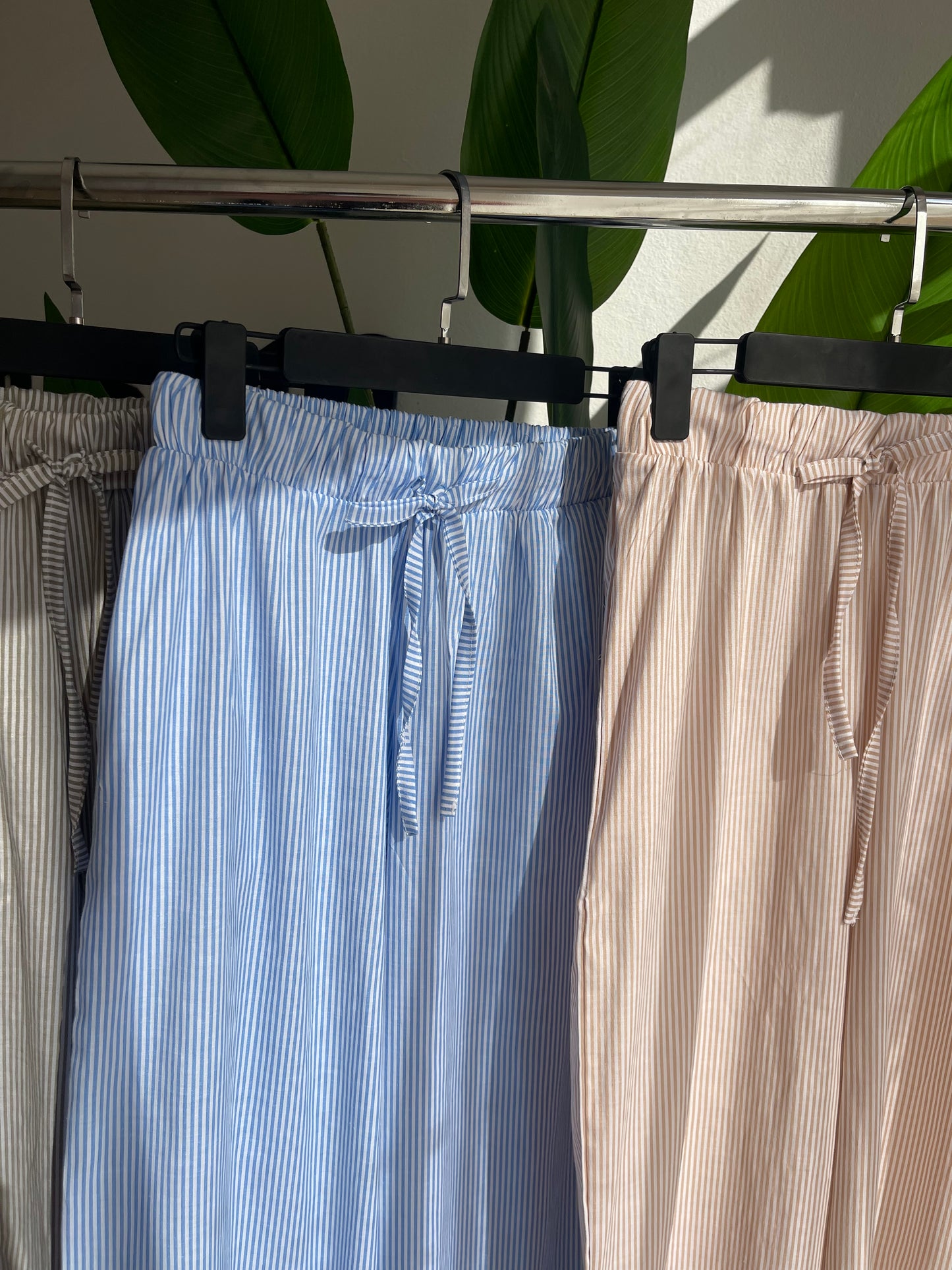 PANTALON A RAYURE COUTON