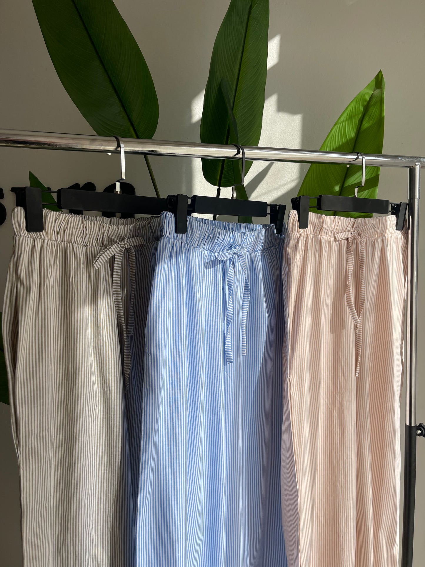 PANTALON A RAYURE COUTON