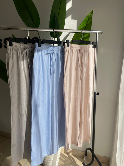 PANTALON A RAYURE COUTON