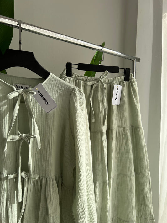 ENSEMBLE "SARABE" EN COUTON GAZE
