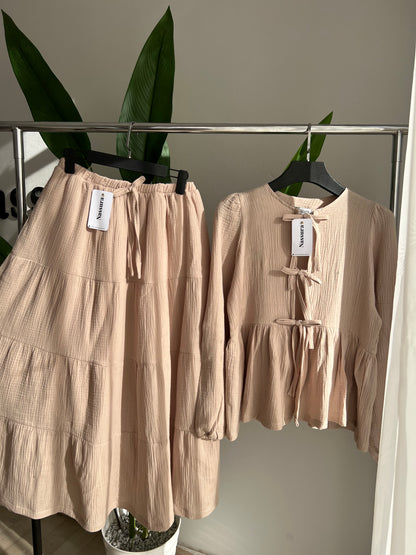 ENSEMBLE "SARABE" EN COUTON GAZE