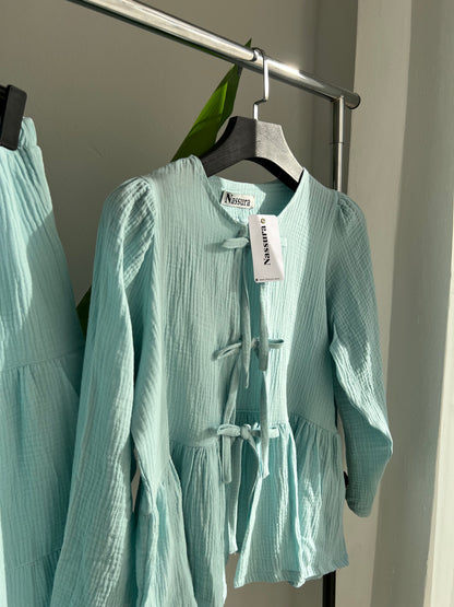 ENSEMBLE "SARABE" EN COUTON GAZE