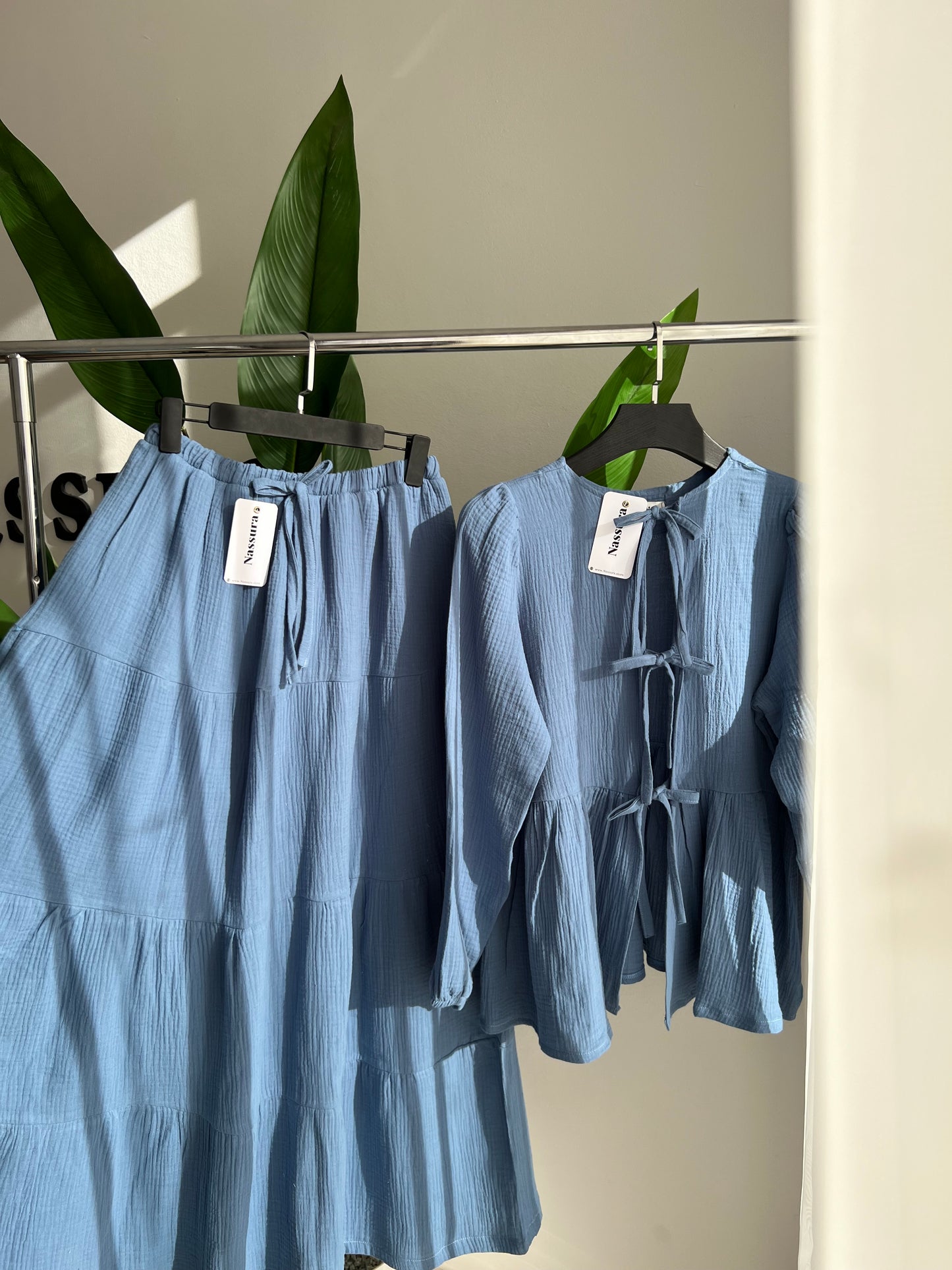 ENSEMBLE "SARABE" EN COUTON GAZE