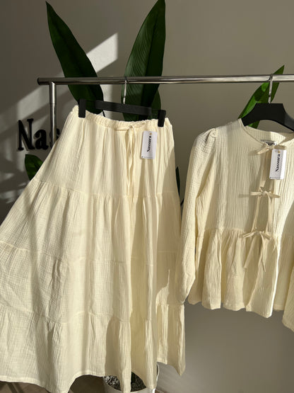ENSEMBLE "SARABE" EN COUTON GAZE