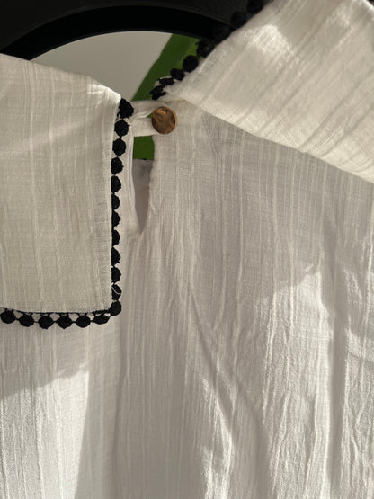 ensemble jupe et haut en lin