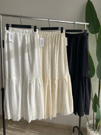 jupe broderie anglaise