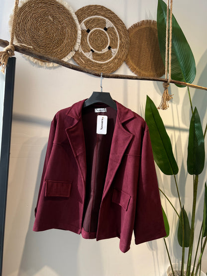 BLAZER PEAU DE CHAMEAU