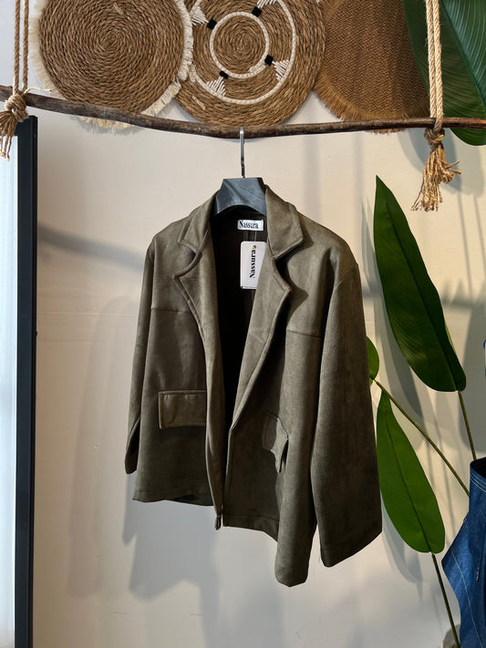 BLAZER PEAU DE CHAMEAU
