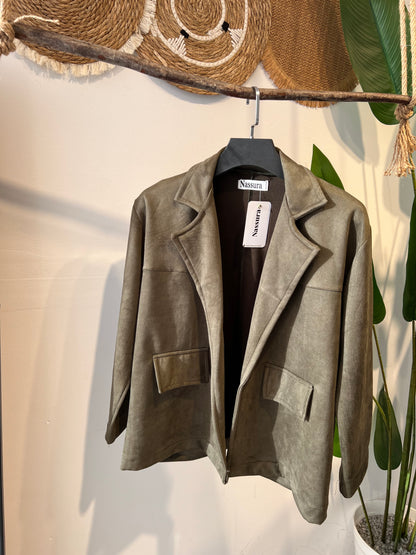 BLAZER PEAU DE CHAMEAU