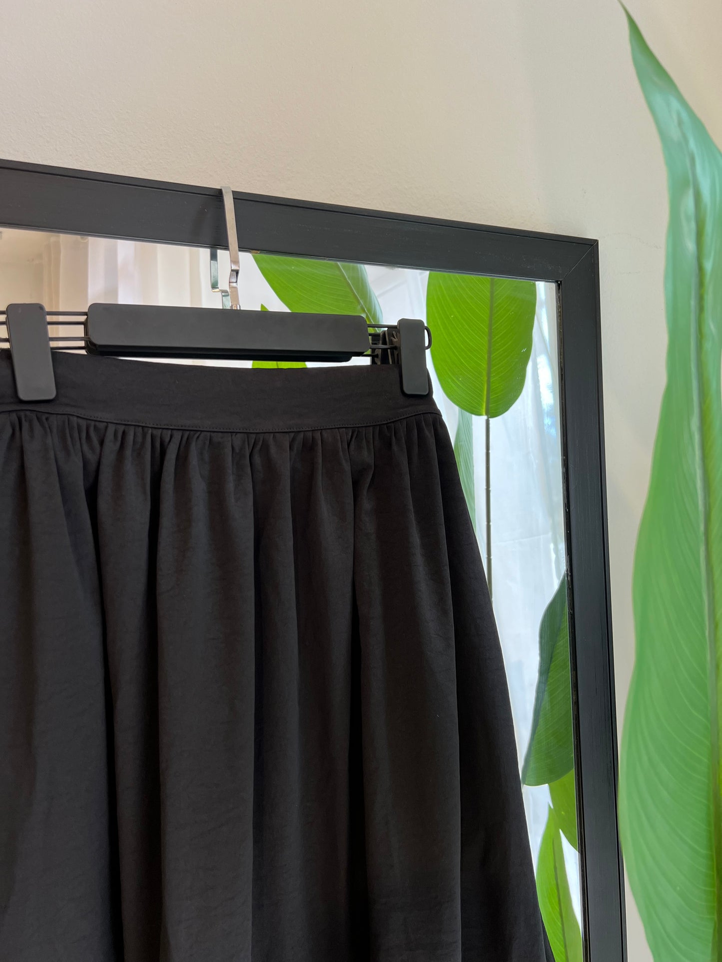 JUPE CLOCHE AVEC BANDE