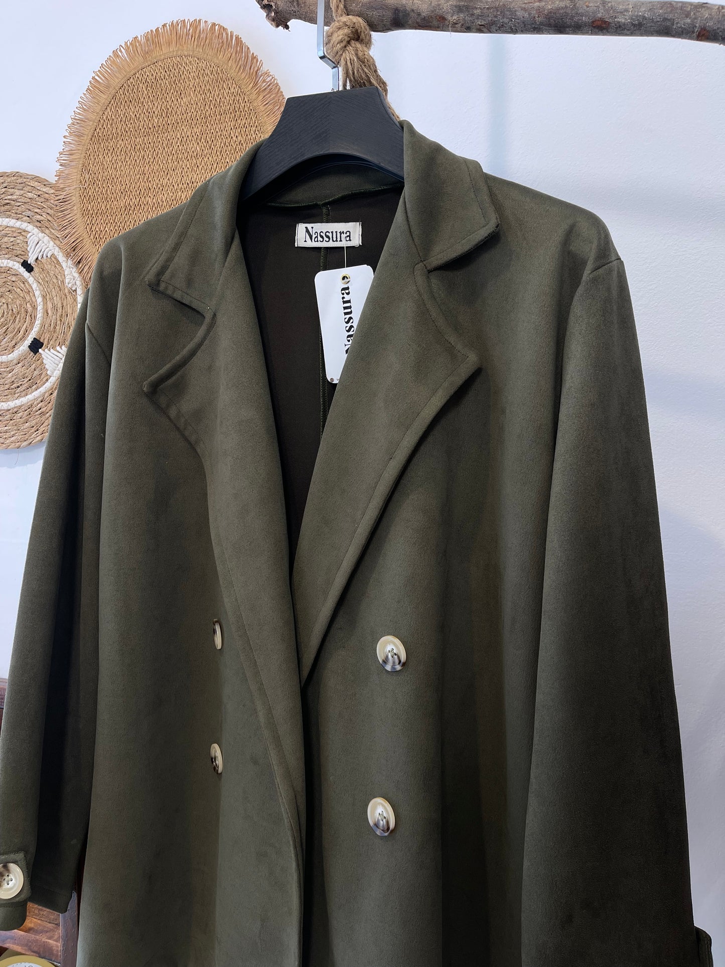 TRENCH  EN PEAU DE CHAMEAU