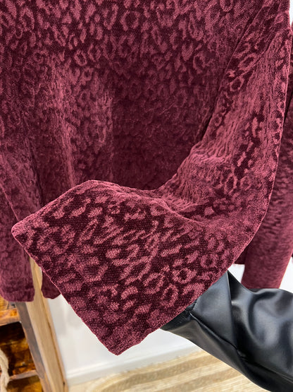 PULL EN LAINE AVEC ECHARPE