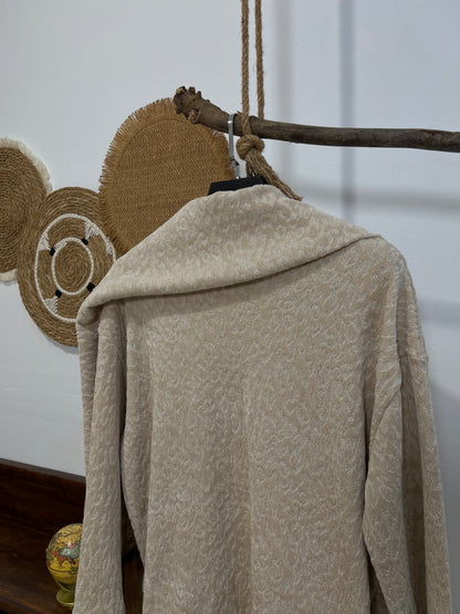 PULL EN LAINE AVEC ECHARPE