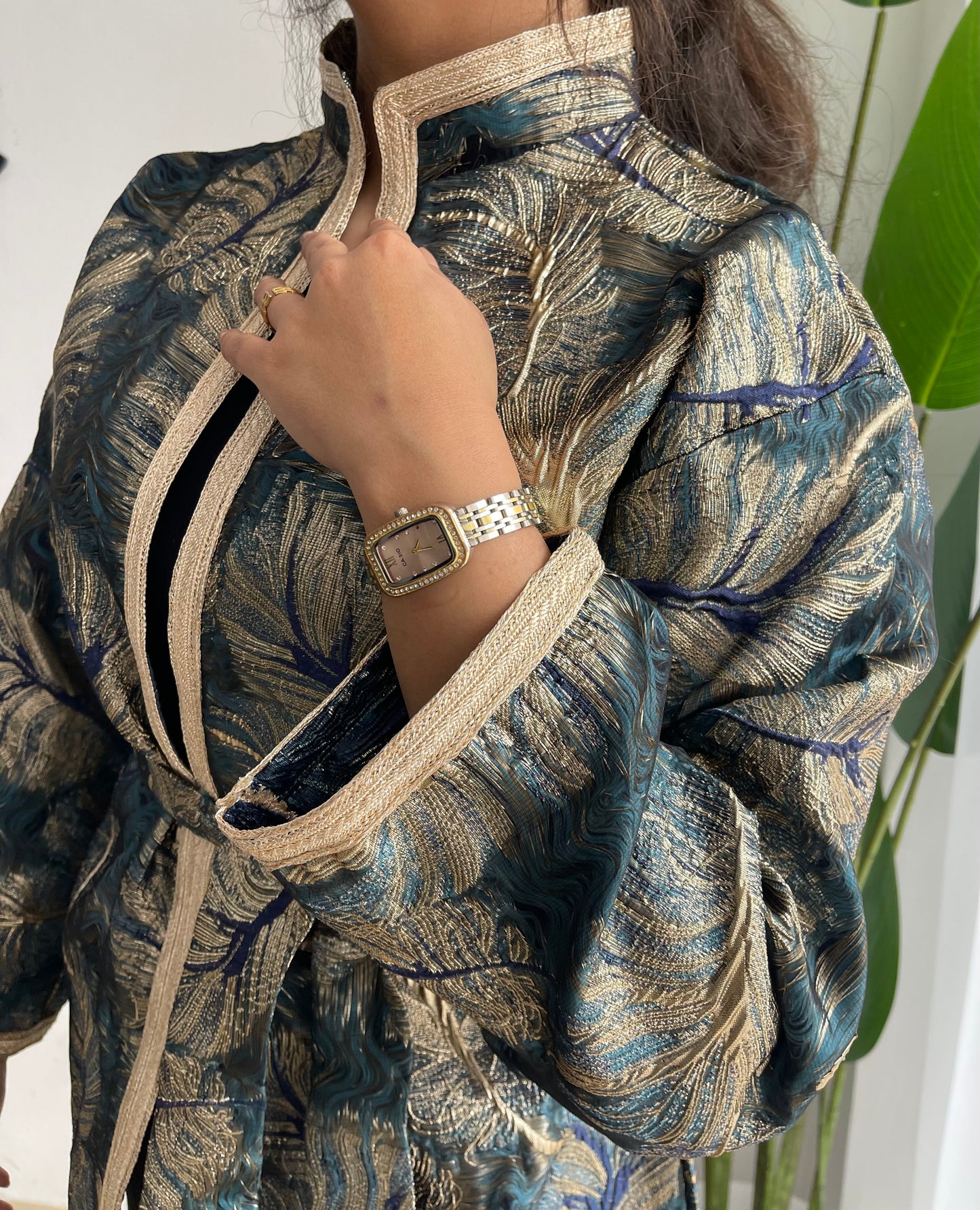 VESTE BROCAR  3D A FLEUR