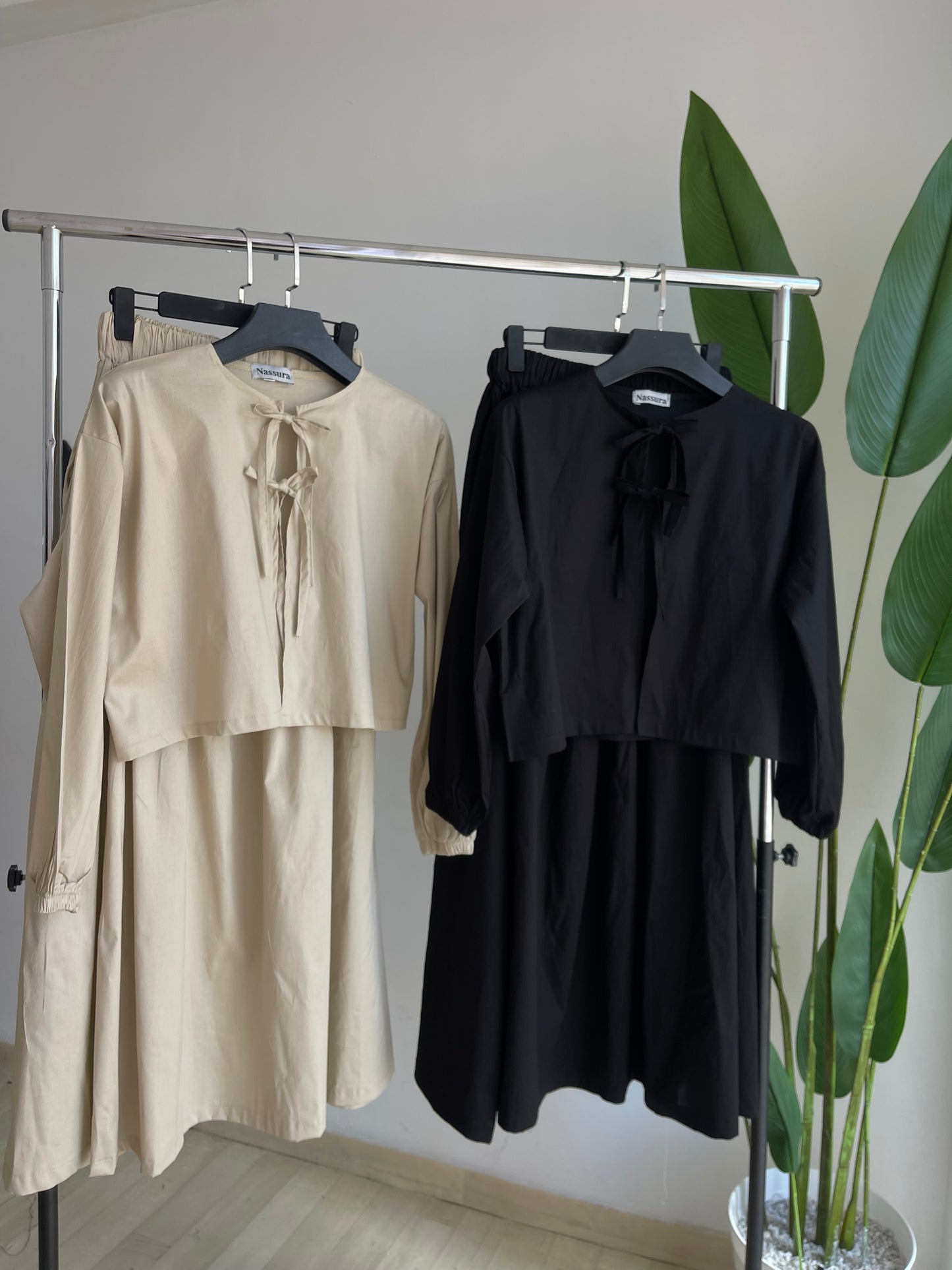 ENSEMBLE JUPE ET COQUETTE